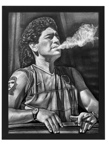 Diego Maradona Action Footy