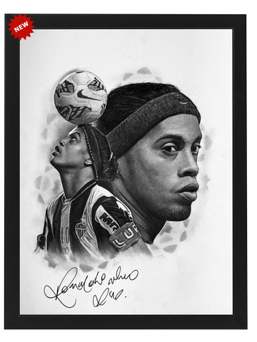 UNTERSCHRIFT Ronaldinho Action v3 Footy
