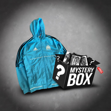 O. MARSEILLE Trackjacket S + FREE 30x40cm Unterschriften BOX