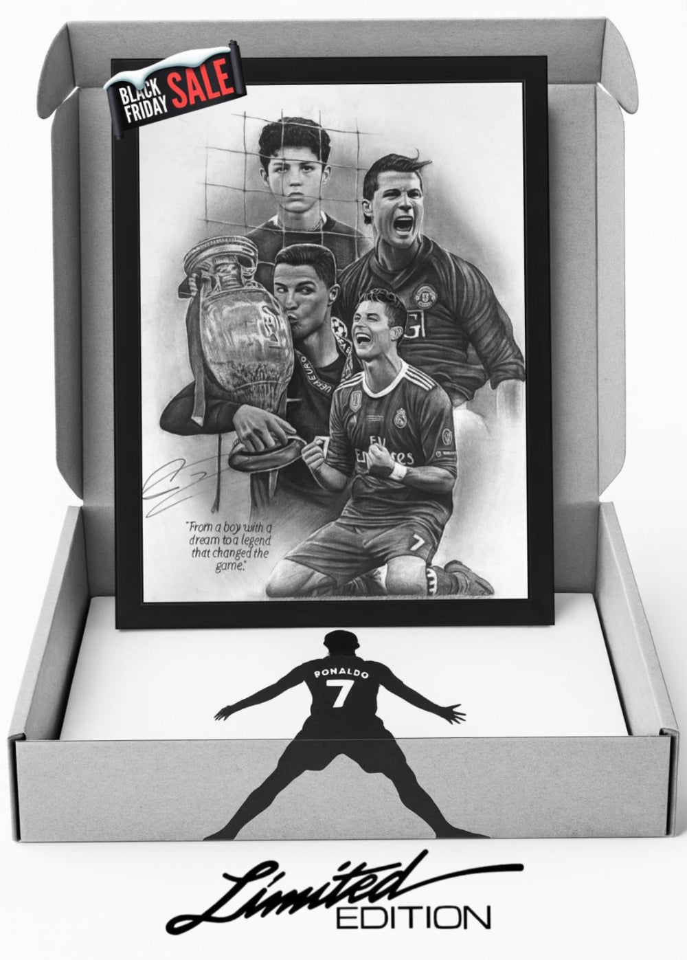 C. RONALDO UNTERSCHRIFT *LIMITED EDITION*