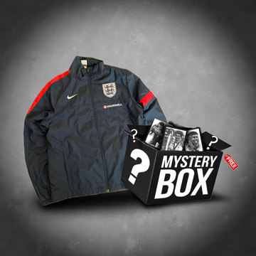 England Trackjacket M + FREE 30x40cm Unterschriften BOX