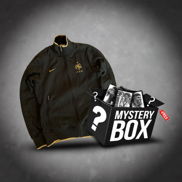 FRANKREICH RETRO Trackjacket S + FREE 30x40cm Unterschriften BOX