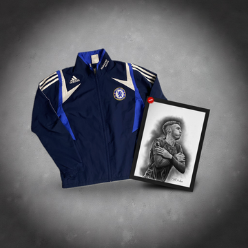 FC CHELSEA RETRO Trackjacket S + C. Palmer Footy