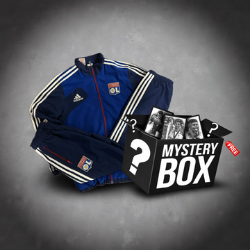 O. LYON RETRO Tracksuit S + FREE 30x40cm Unterschriften BOX