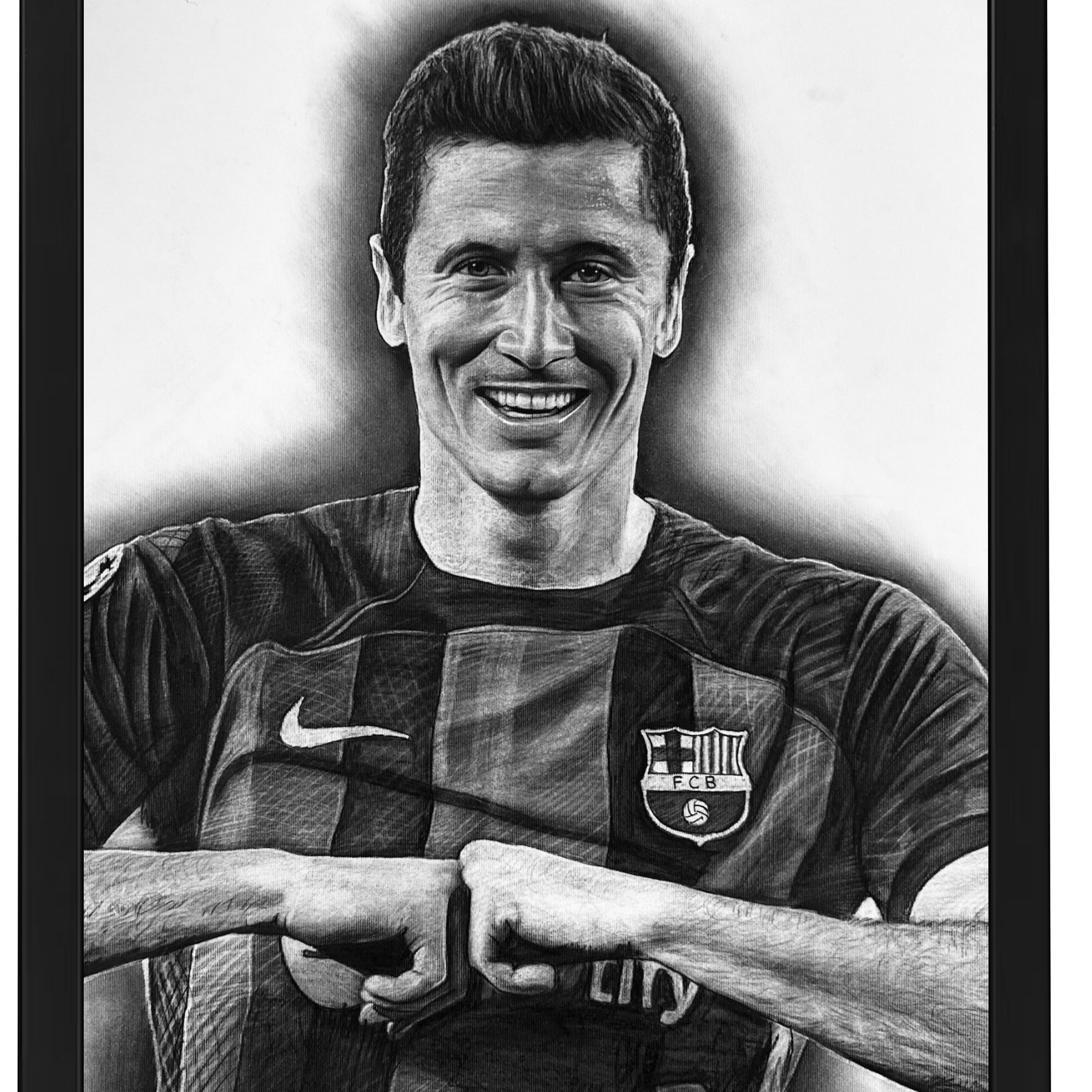 Robert Lewandowski Action Footy