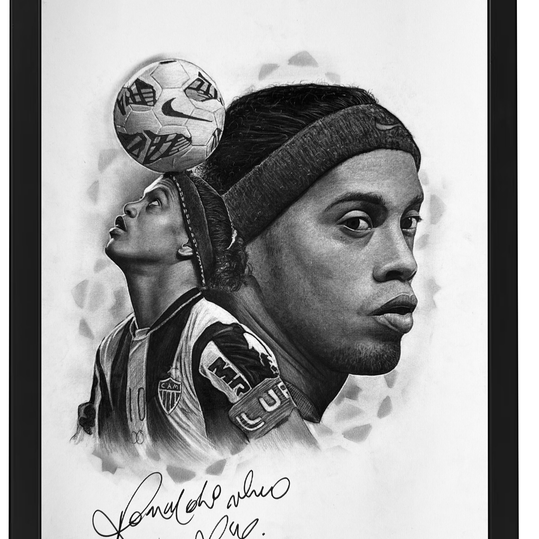 UNTERSCHRIFT Ronaldinho Action v3 Footy