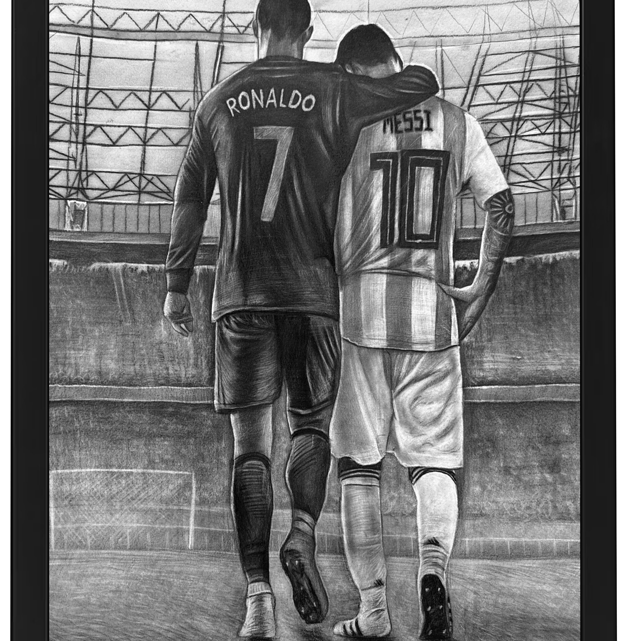 C. Ronaldo &amp; L. Messi Respect Footy