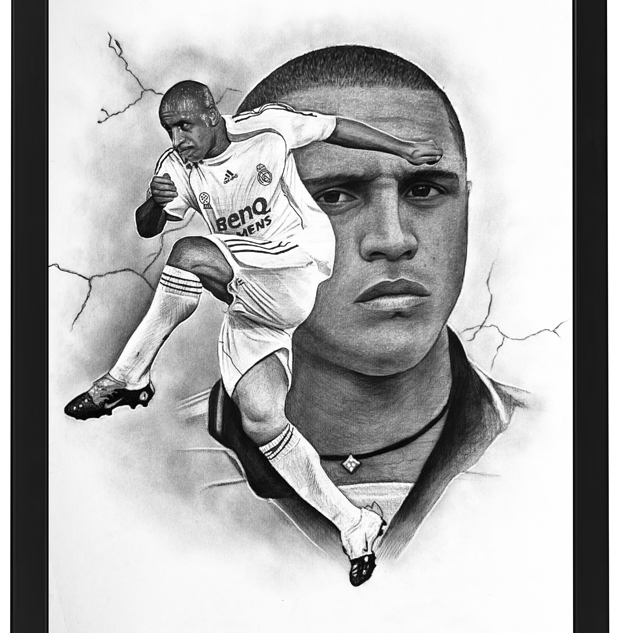 Roberto Carlos Action Footy
