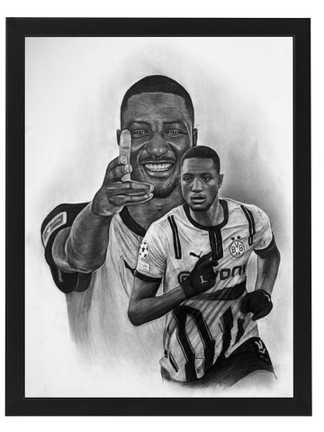 Serhou Guirassy Action Footy