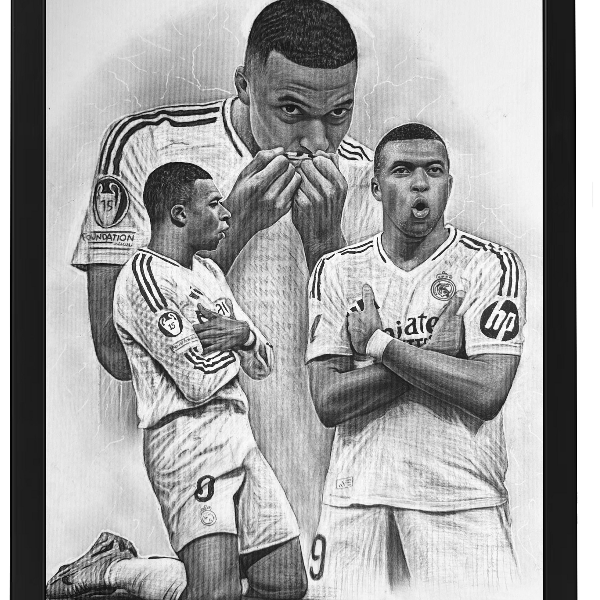 Kylian Mbappe Action v3 Footy