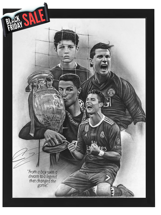 C. RONALDO UNTERSCHRIFT *LIMITED EDITION*