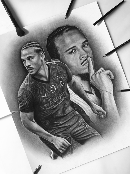 Leroy Sané Action Footy