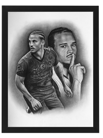 Leroy Sané Action Footy