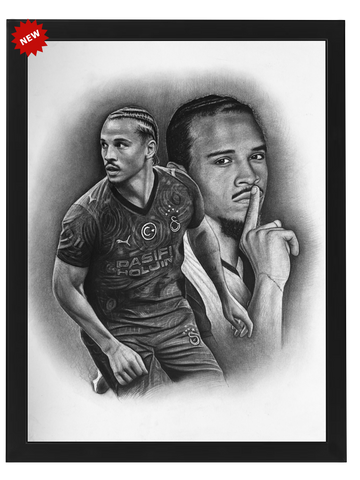 Leroy Sané Action Footy